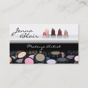 Affärskortet Lipstick Makeup Artist Visitkort