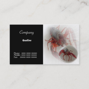 Affärskortet Lobsters Visitkort