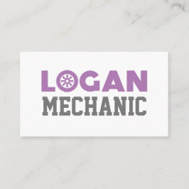 Affärskortet Logan Mechanic Visitkort