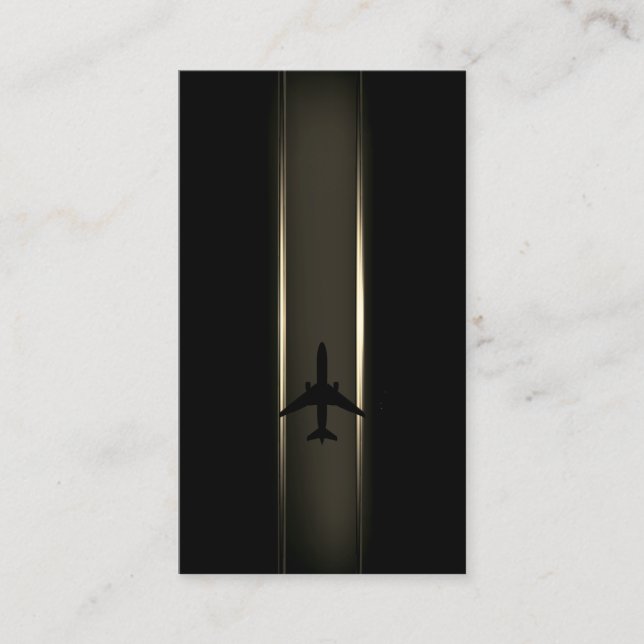 Affärskortet Luftfart Visitkort (Framsida)