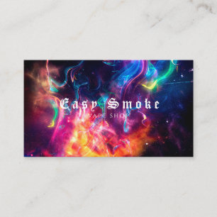 Affärskortet Magic Smoke Vape Shop Visitkort