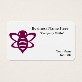 Affärskortet Maginta Minimalist Bee Visitkort