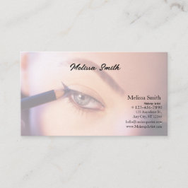 AFFÄRSKORTET MAKEUP ARTIST FÖR GRUNDMALL VISITKORT