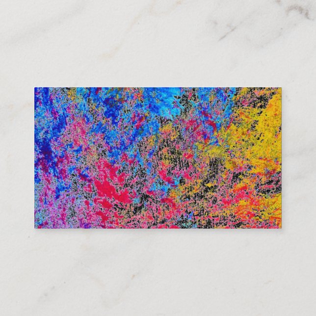 Affärskortet Måla Visitkort (Baksida)