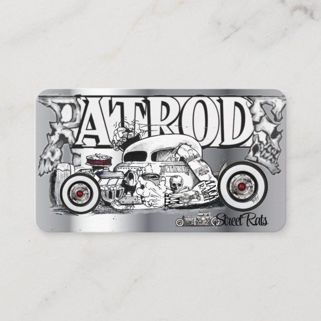 Affärskortet Mall Visitkort (Framsida)