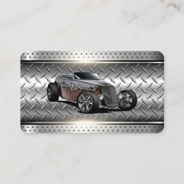 Affärskortet Mall Visitkort (Framsida)