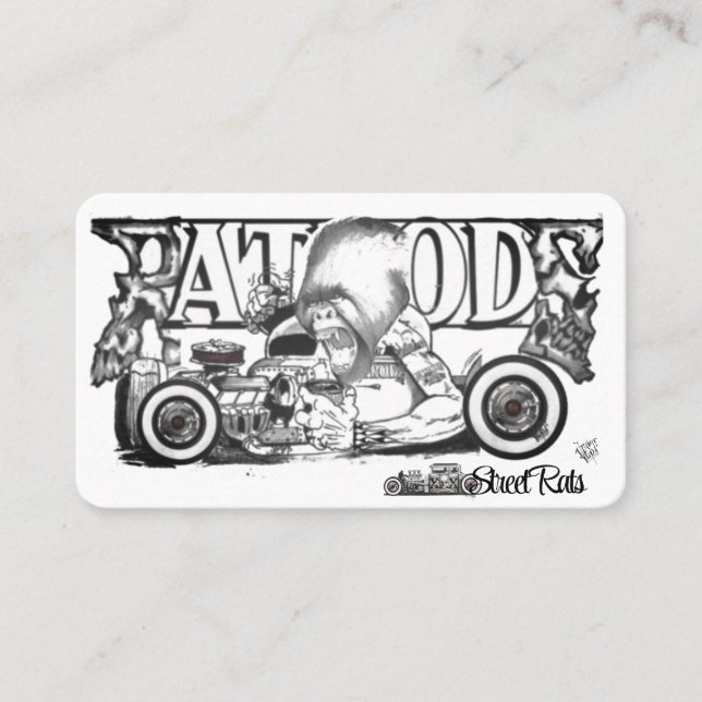 Affärskortet Mall Visitkort (Framsida)