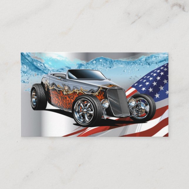 Affärskortet Mall Visitkort (Framsida)