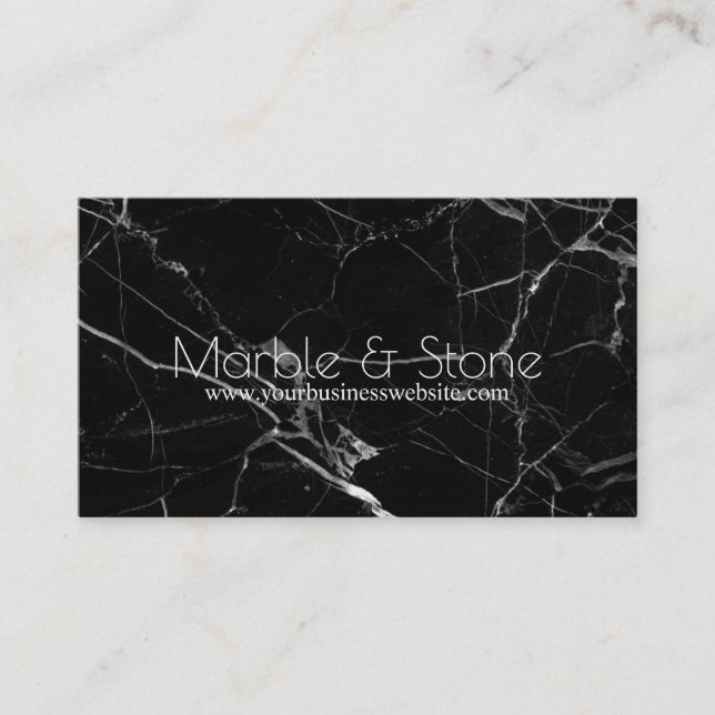 Affärskortet Marble & Stone Countertops Visitkort (Framsida)