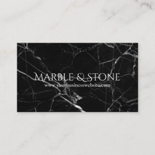 Affärskortet Marble & Stone Countertops Visitkort