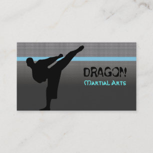 Affärskortet Martial Arts Karate Visitkort
