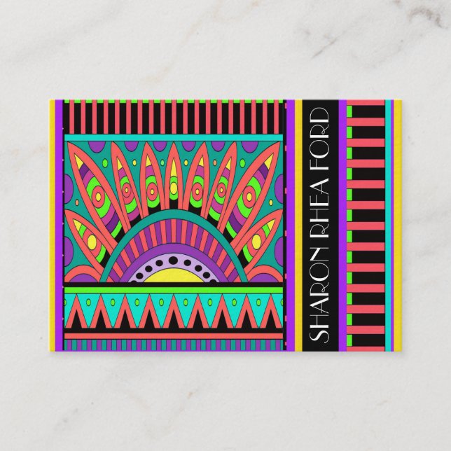 Affärskortet Mina Zazzle Products Visitkort (Framsida)