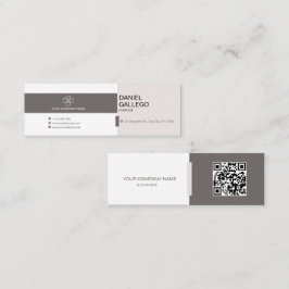 Affärskortet Minimalistisk Professionell Mini Visitkort