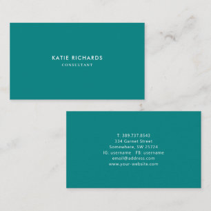 Affärskortet Minimalistisk Professionell-skalning Visitkort