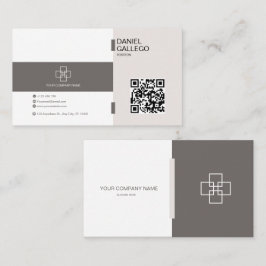 Affärskortet Minimalistisk Professionell Visitkort