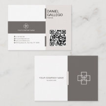 Affärskortet Minimalistisk Professionell