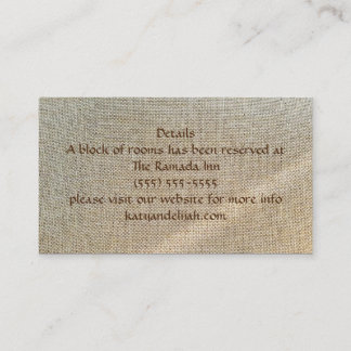 Affärskortet Misty Morgons flödesinformation Visitkort