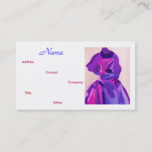 Affärskortet Mode Designer IV