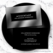 Affärskortet Modern Accounting Professionell