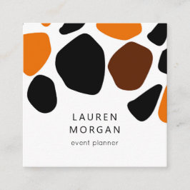 Affärskortet Modern Animal Kingdom Square Fyrkantigt Visitkort