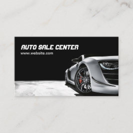 Affärskortet Modern Auto Sale Car Dealert Visitkort