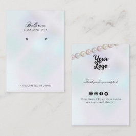 Affärskortet Modern avläsningskort Visitkort