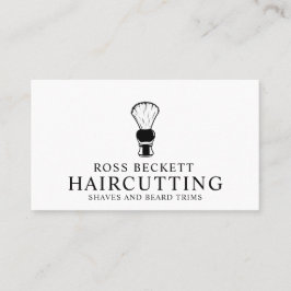 Affärskortet Modern Barber Hair Stylist Visitkort