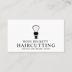Affärskortet Modern Barber Hair Stylist Visitkort