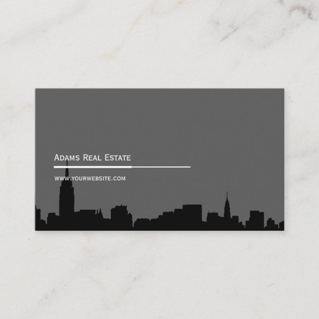 Affärskortet Modern City Real Gods Visitkort (Framsida)