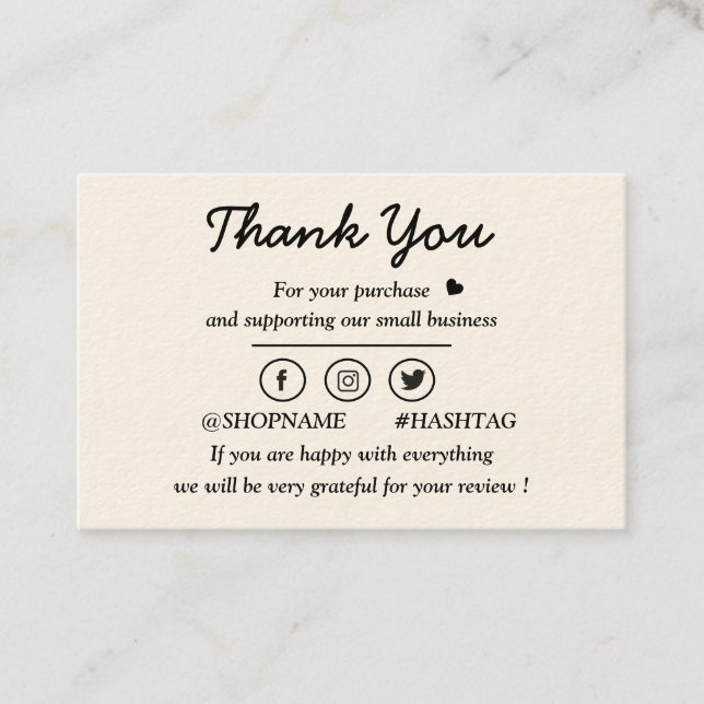 Affärskortet Modern Cream och guld Visitkort (Framsida)