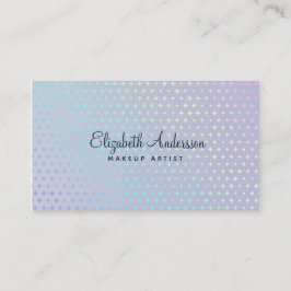 Affärskortet Modern Faux HoloGraph Visitkort