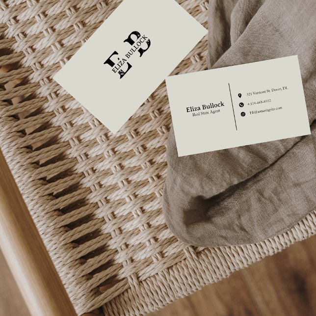 Affärskortet Modern & Finare Visitkort (Skapare uppladdad)