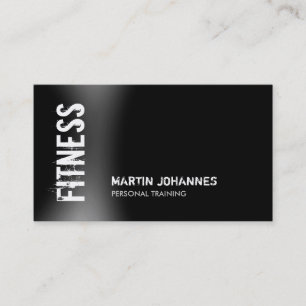 Affärskortet Modern Fitness Personal Trainer Visitkort