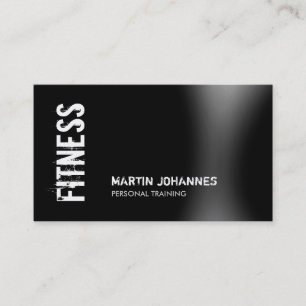 Affärskortet Modern Fitness Personal Trainer Visitkort