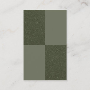 Affärskortet Modern Grönt Grid - Anpassade Visitkort