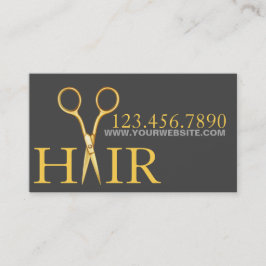 Affärskortet Modern Hair Salon Stylist Visitkort