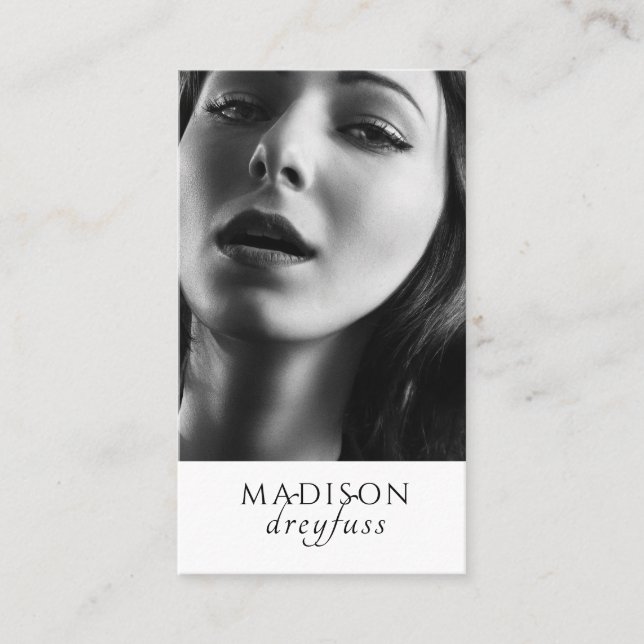 Affärskortet Modern minimalistisk Professionell -  Visitkort (Framsida)