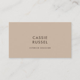 Affärskortet Modern och Snyggt Visitkort