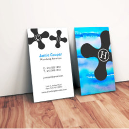 Affärskortet Modern Professionell-rörning Visitkort