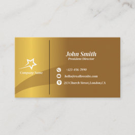 Affärskortet Modern Professionell Visitkort