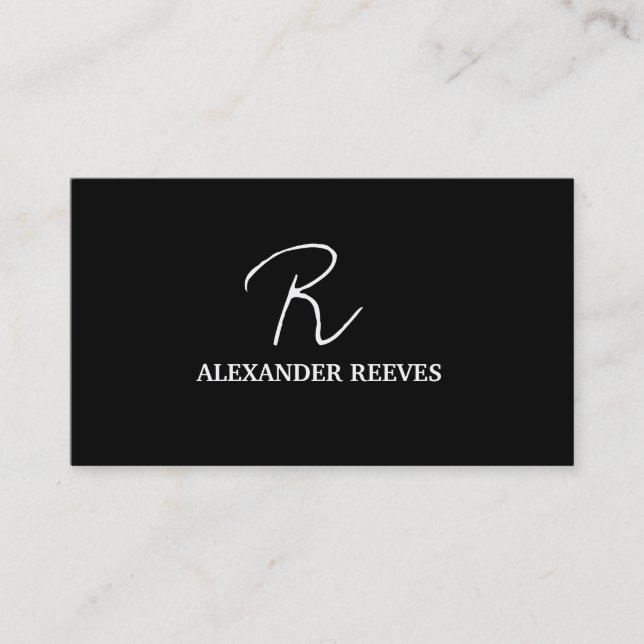 Affärskortet Modern Professionell Visitkort (Framsida)