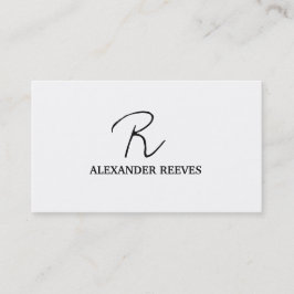 Affärskortet Modern Professionell Visitkort