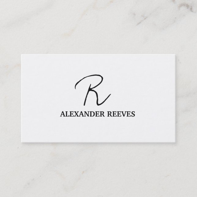 Affärskortet Modern Professionell Visitkort (Framsida)