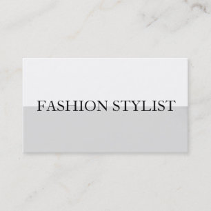 Affärskortet Modern Stylist-Professionell Visitkort