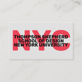 Affärskortet Modern Trendig Visitkort