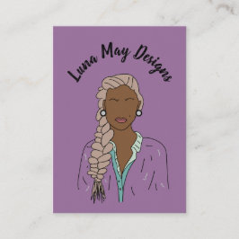 Affärskortet Modern Visning för den judiska  Chef Visitkort