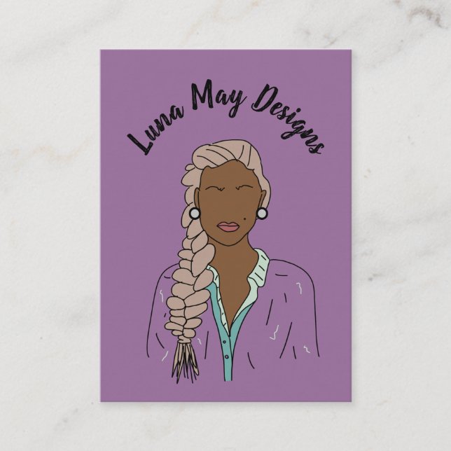 Affärskortet Modern Visning för den judiska  Chef Visitkort (Framsida)