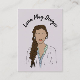 Affärskortet Modern Visning för den judiska  Chef Visitkort