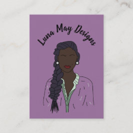 Affärskortet Modern Visning för den judiska  Chef Visitkort