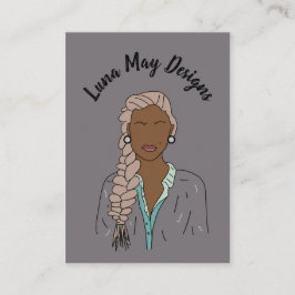 Affärskortet Modern Visning för den judiska  Chef Visitkort